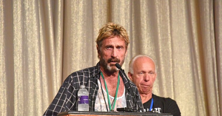 John McAfee ‘Boggled’ at ‘Hubbub’ Over Admission to Paying for Hookers and Drugs Using Cryptocurrency